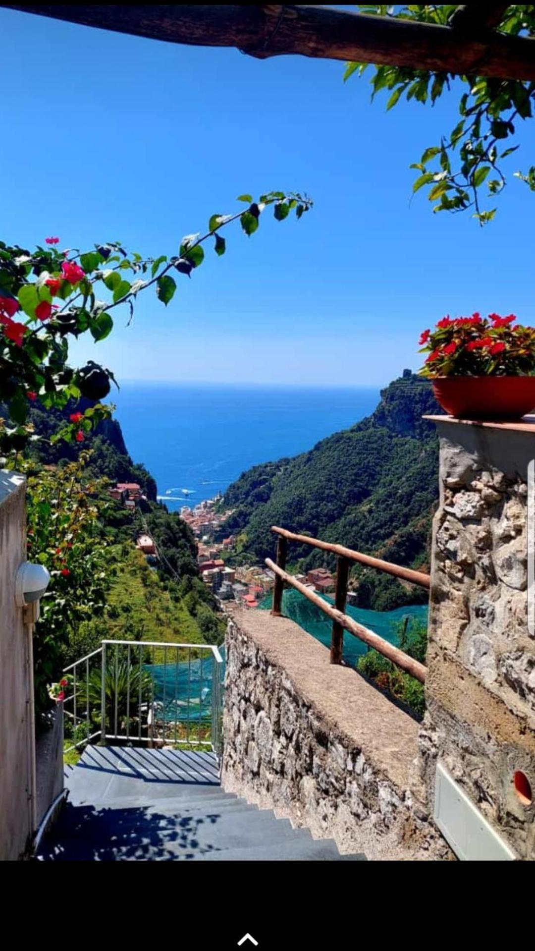 Villa Amalfi Sky View Scala Exterior foto