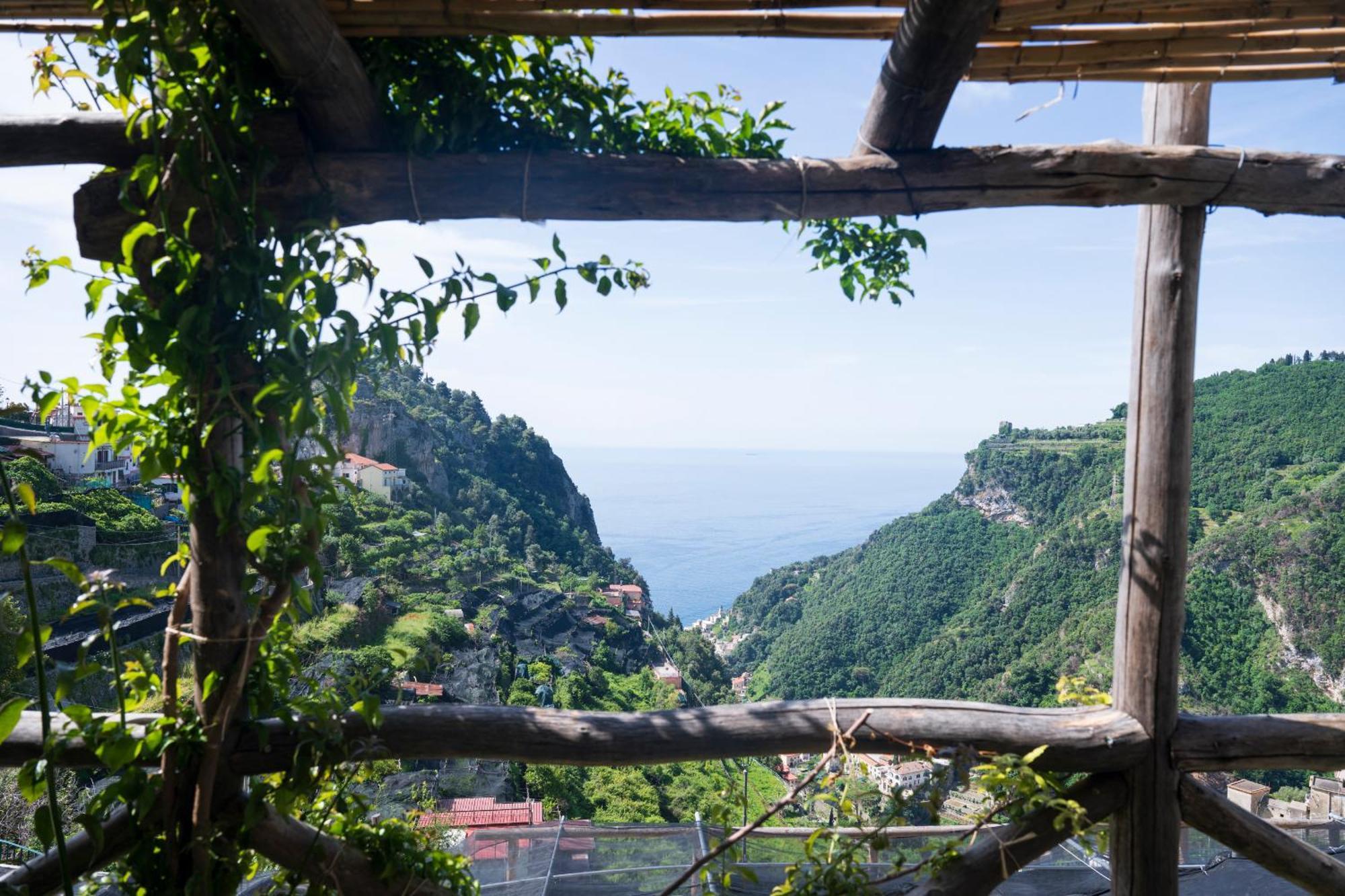 Villa Amalfi Sky View Scala Exterior foto